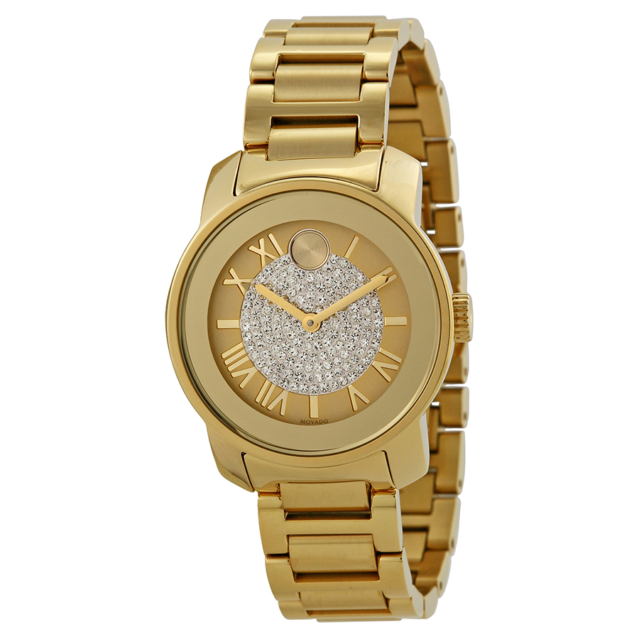 Movado 3600255 Gold Ion-Plated Steel Chronograph Dive Watch