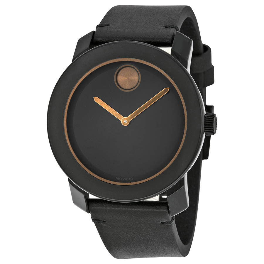 Stylish Movado 3600297 Replica Automatic Stainless Steel Watch - Black Dial, 40mm, 30m Water Resistant