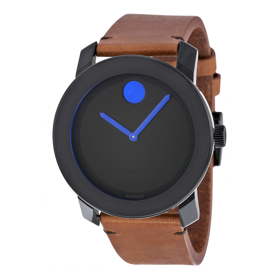 Movado Classic 3600304 Jet Black Dial Automatic Steel Watch