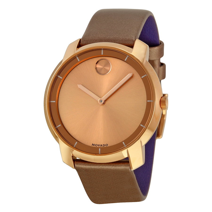 Movado Ladies' Watch: Classic Chronograph with Stainless Steel Case & Swarovski Crystal Accents