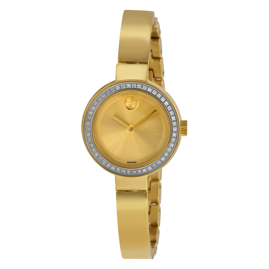 Luxury Movado Chronograph 3600322 Women's Watch - Stainless Steel, Silver Dial
