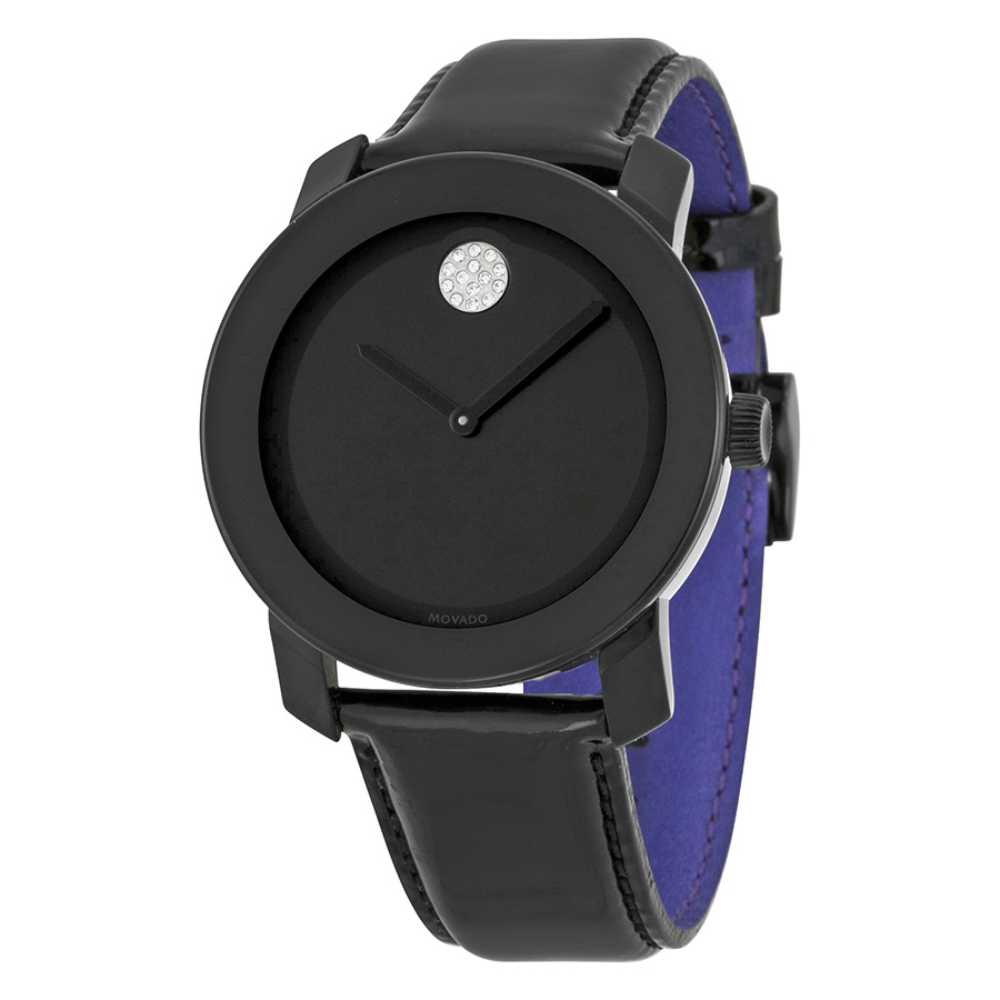 Luxury Movado 3600345 Imitation - Black Chronograph Face - Steel Case Automatic Watch