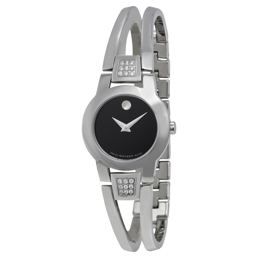 Timeless Elegance Movado Amorosa 0604982 Automatic Pearl White Dial Replica Watch