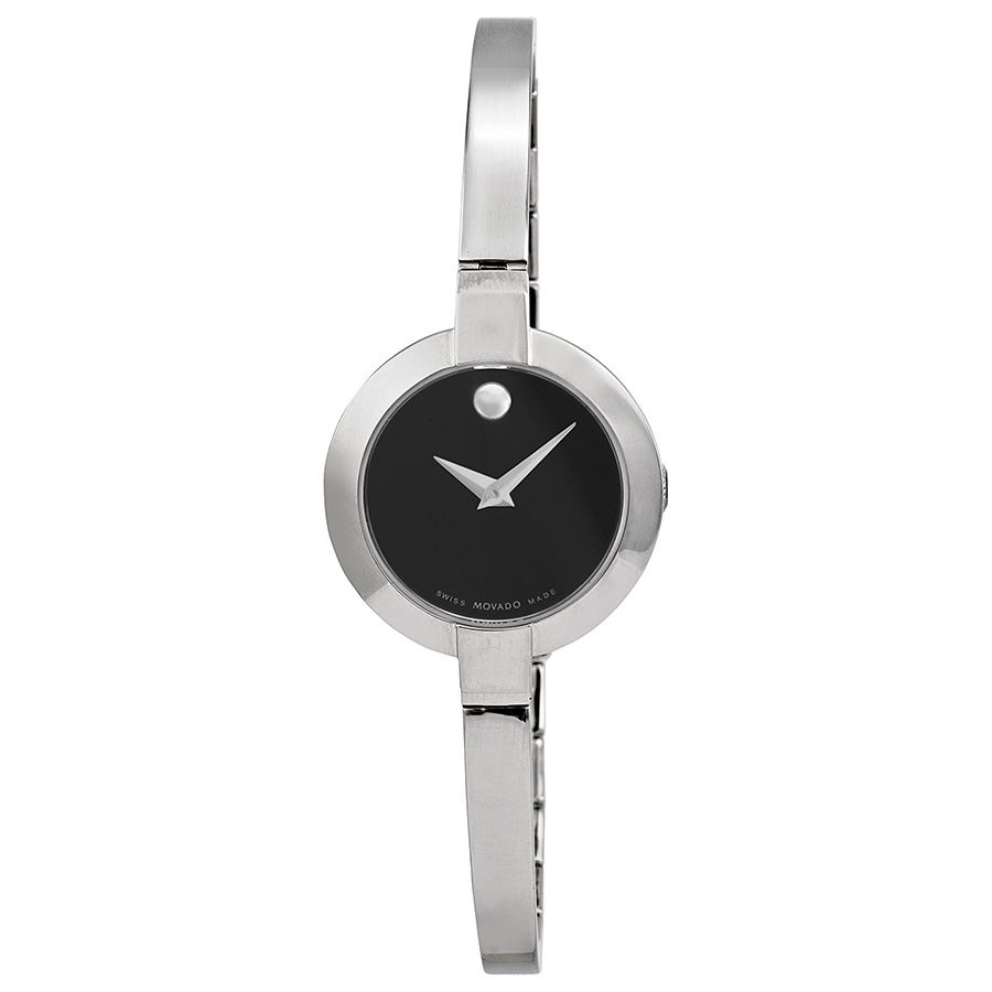 Swiss Clone Movado Bela 0605853 Automatic Gold-Tone Watch, Polished Dial, 40mm