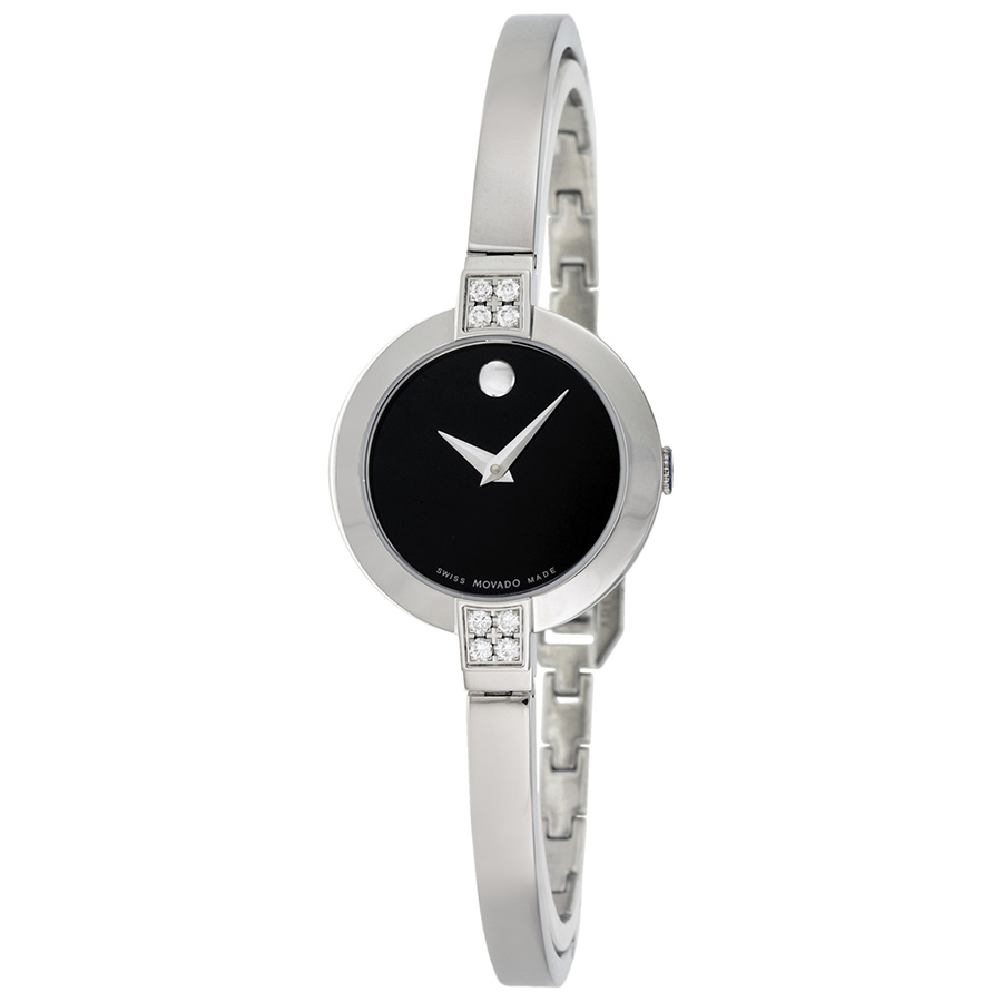 Bela 0605855 Black Crystal Face Automatic Watch - Timeless Elegance