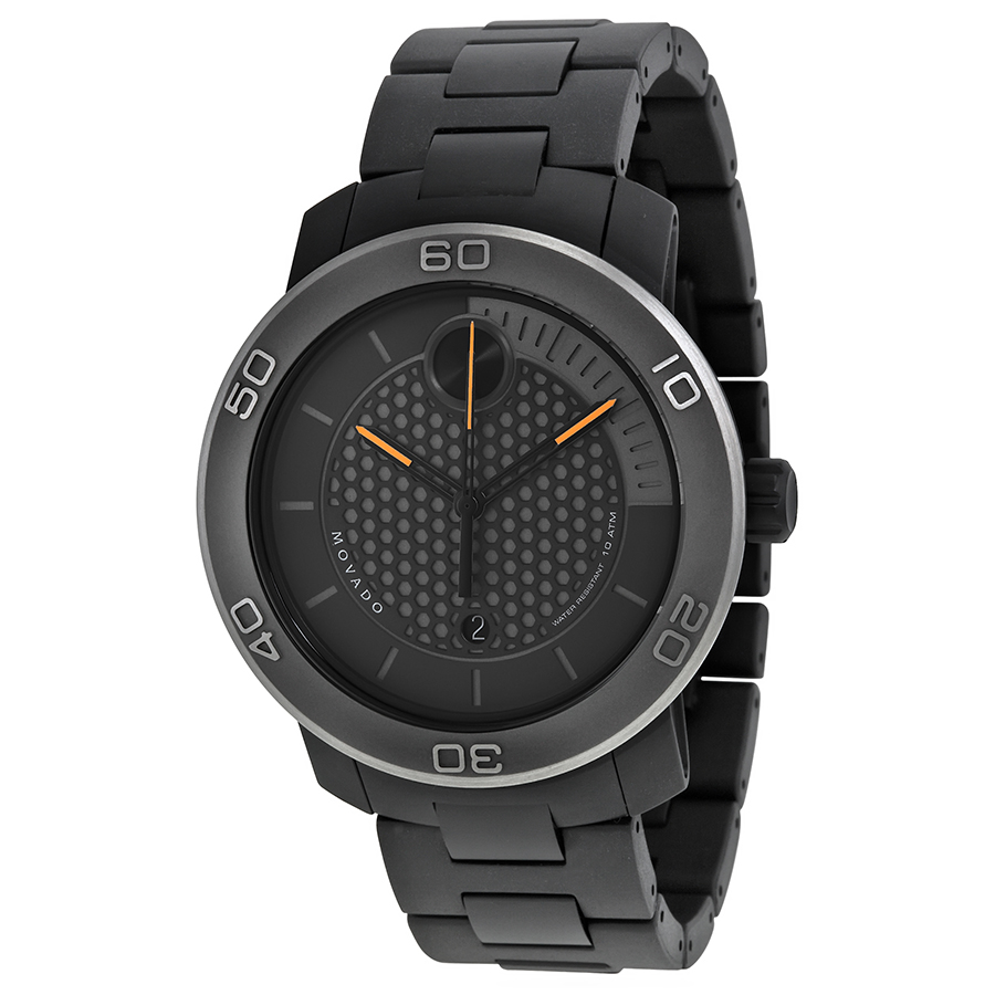 Replica Movado Bold 3600097 Chronograph Jet Black Dial Men's Watch