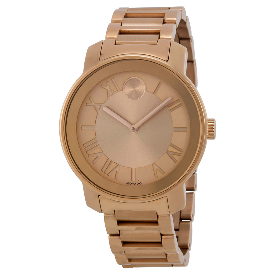 Movado Bold Automatic Rose Gold Case Timepiece