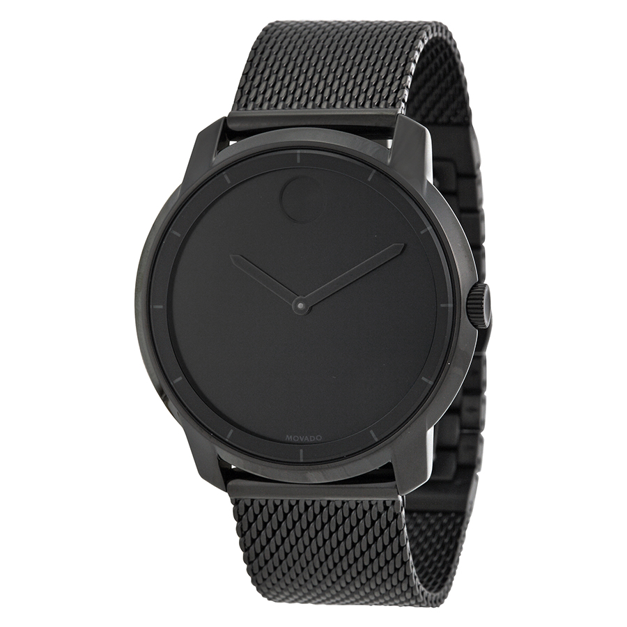 Replica Movado Bold Chronograph Automatic Jet Black Face Watch