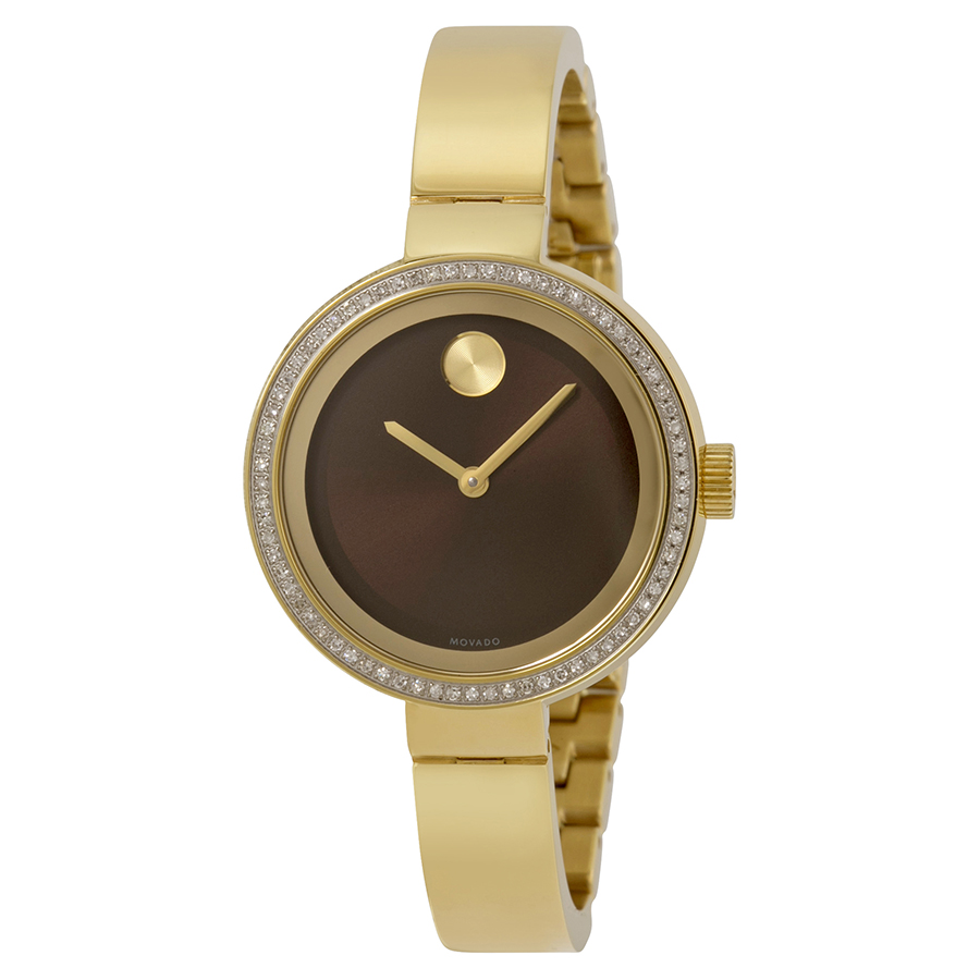 Swiss Crafted Movado Bold 3600282 Automatic Jet Black Watch