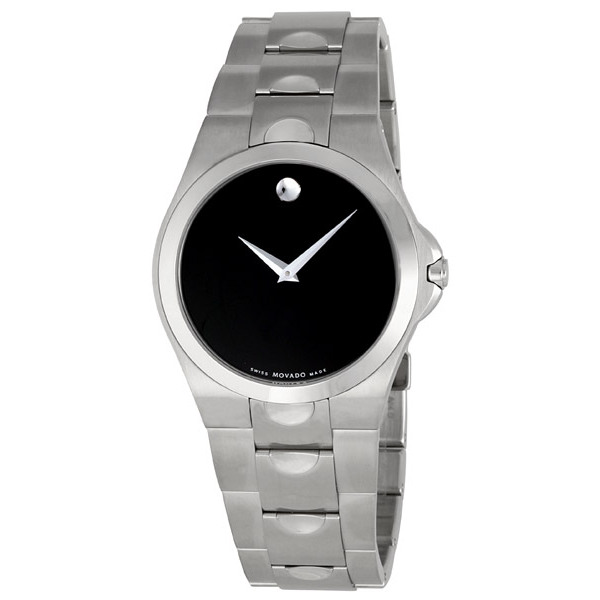Replica Movado Luno Sport Automatic Titanium Case Jet Black Dial 50M Water Resistant Watch