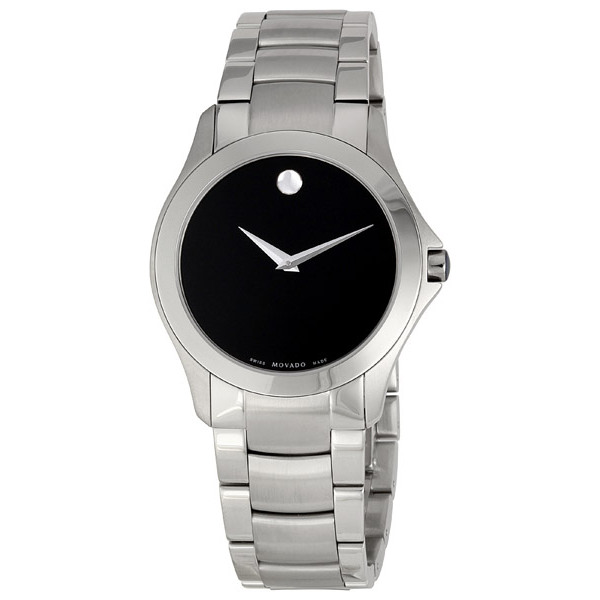 Movado Military-Inspired Black Diver Watch - Automatic Black Face 43mm