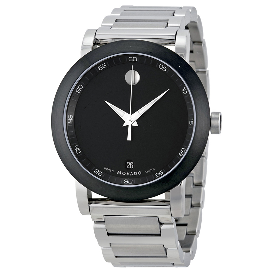 Movado Museum Classic Black Face Automatic Men's Watch