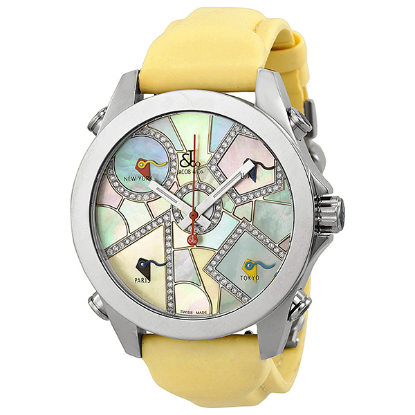 Jacob & Co. JCM118DA Time Zone Aviator Chronograph Replica Watch