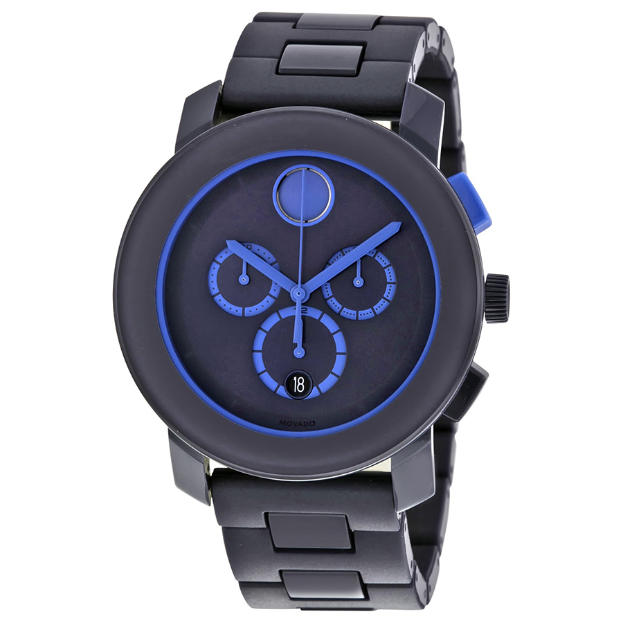 Replica Movado Bold Dive Chrono Navy Steel - Automatic Dive Watch