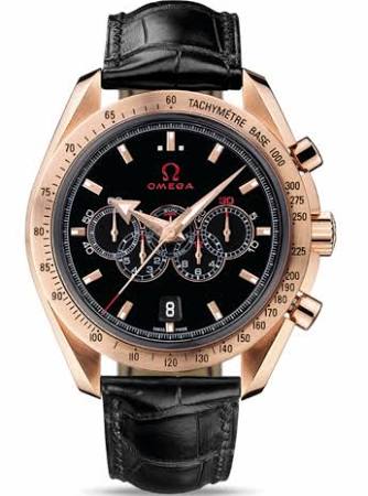 Omega Speedmaster Moonwatch Chronograph Automatic Steel Blue Dial Watch