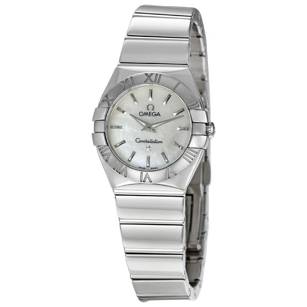 Omega Constellation 41mm Mother of Pearl White Diver Chrono Automatic Watch