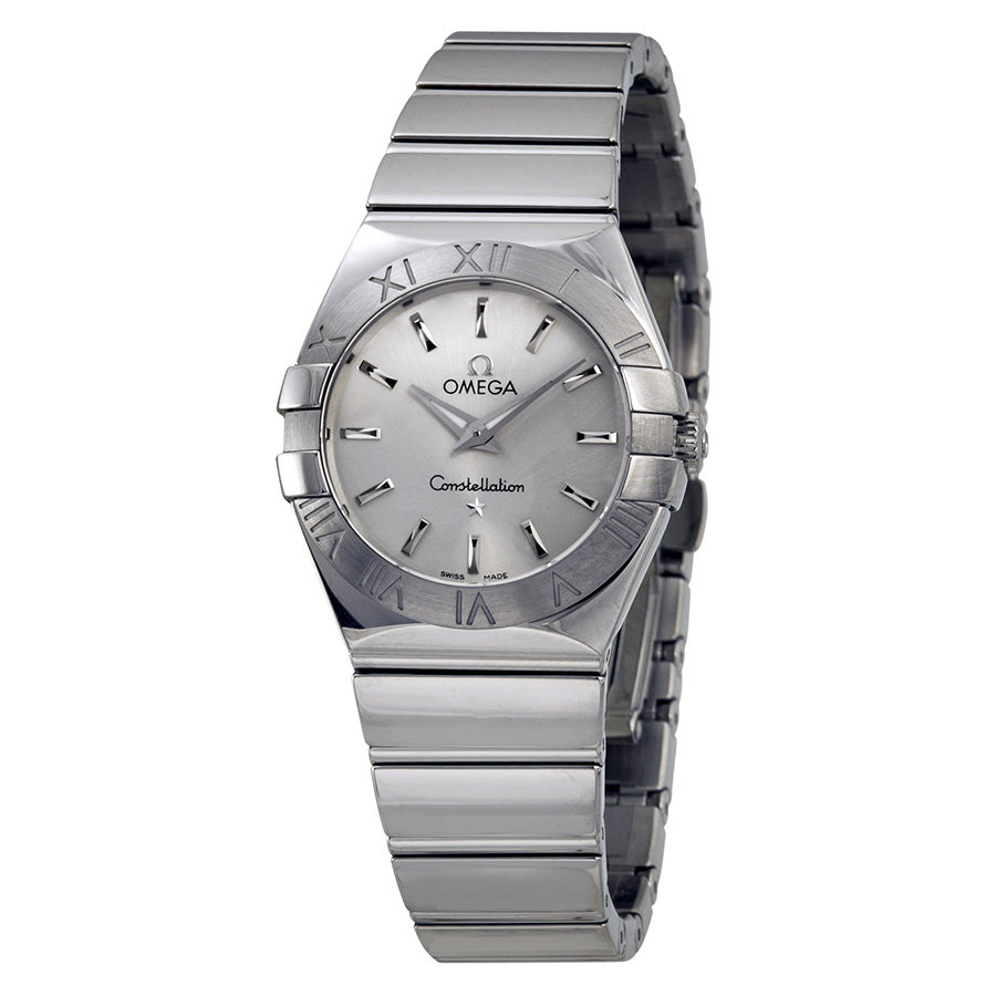 Omega Constellation Ladies 27mm Steel & Gold Mother Of Pearl Dial Watch