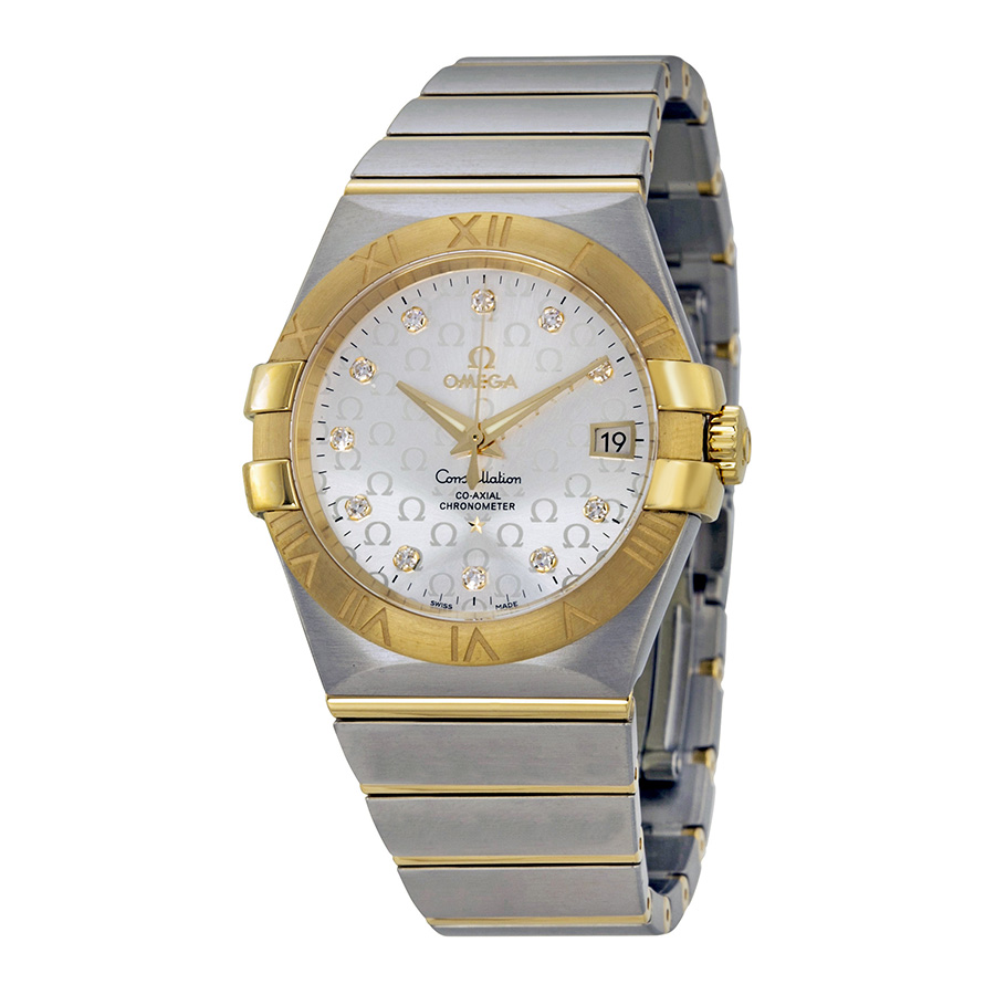Omega Constellation 123.20.35.20.52.004 Lady's Elegant Gold-Tone Watch with Swiss Quartz Movement