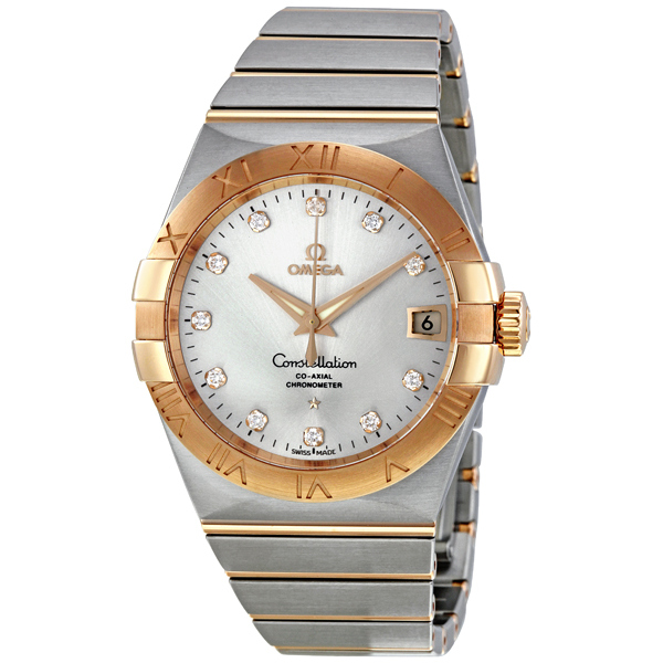 Omega Constellation Classic Chrono 42mm Automatic Silver Dial Stainless Steel Watch