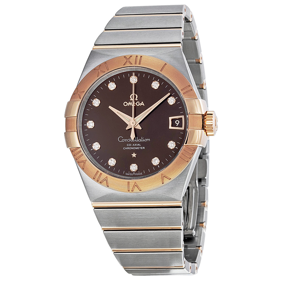 Omega Constellation 41mm Automatic Steel Black Dial Unisex Watch