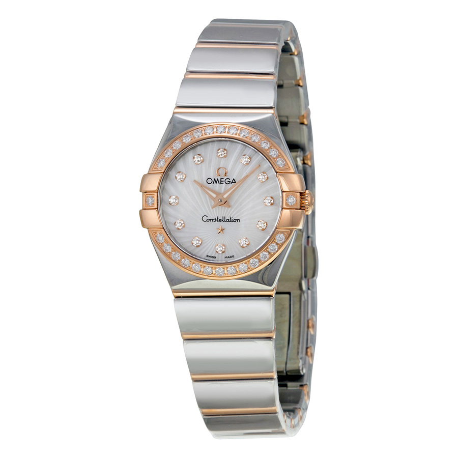 Omega Constellation Pearl自动机械表 24mm珍珠母贝面盘