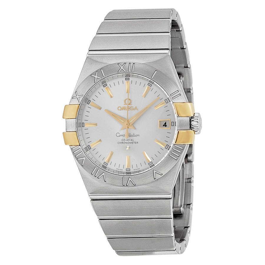 Omega Constellation Swiss Clone 41mm Stainless Steel Automatic White Face Dive Watch