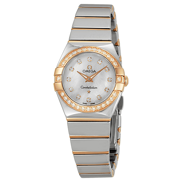 Omega Constellation 12325246055005 Pearl-Glazed Mother of Pearl Automatic Watch