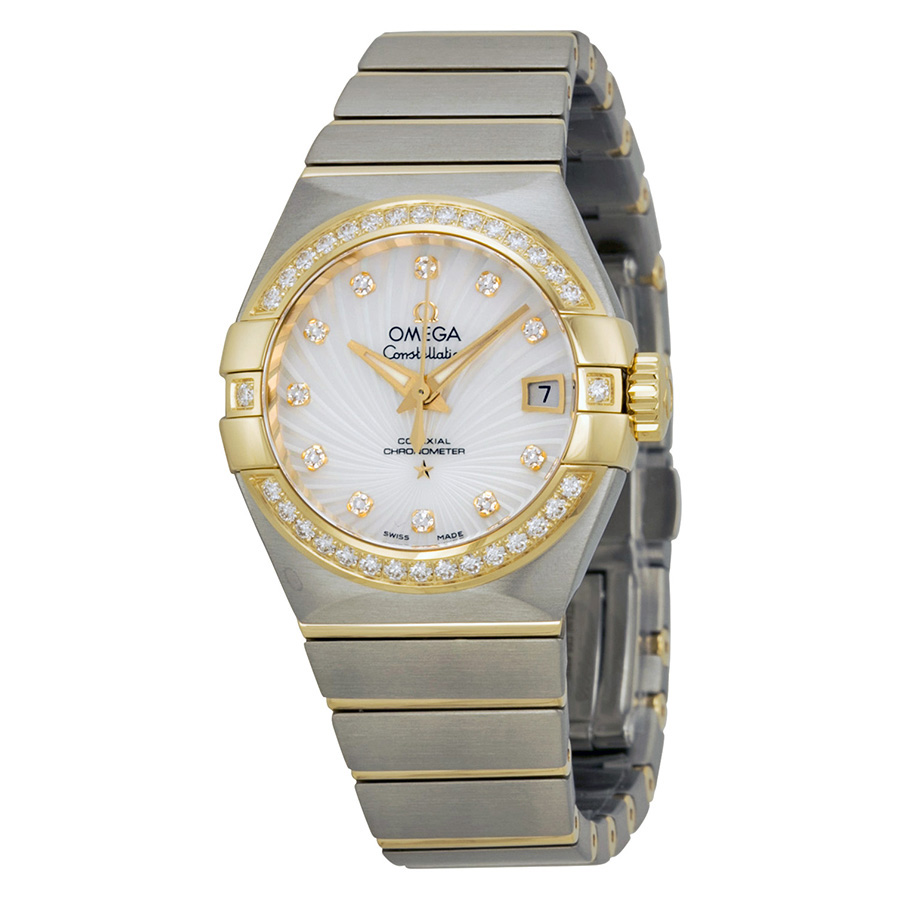 Omega Constellation Classic Diamond Set Steel 35mm Glamour Watch