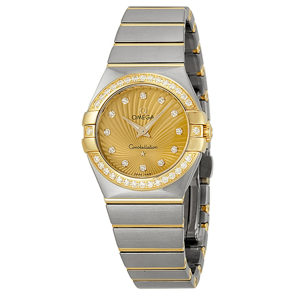 Omega Constellation Swiss Chronograph 42mm Imitation Diamond Bezel Watch