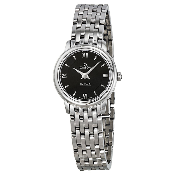 Omega DeVille Classic Black Automatic Dial Replica Watch