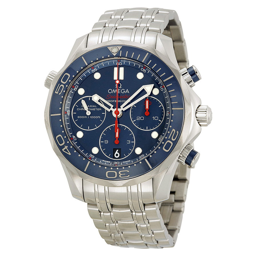 Omega Seamaster 212.30.42.50.03.001 Dive Timepiece - Self-Winding Steel Chronograph Watch