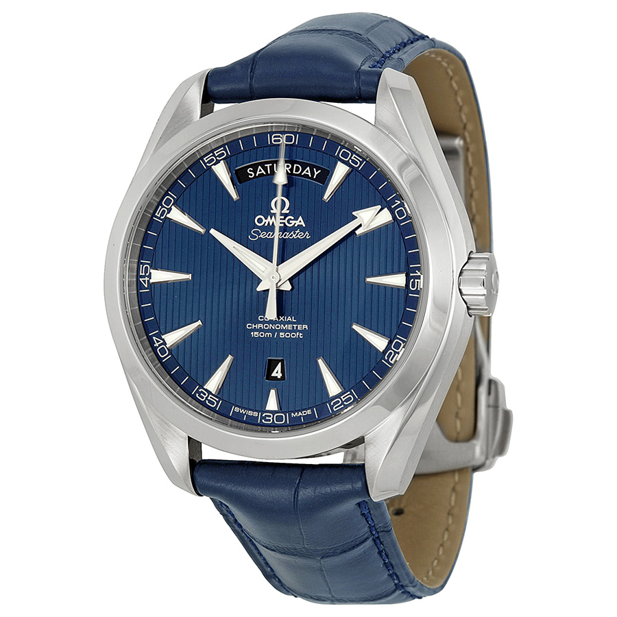 Omega Aqua Terra Dive Master 42mm Blue Face Automatic Steel Replica Watch