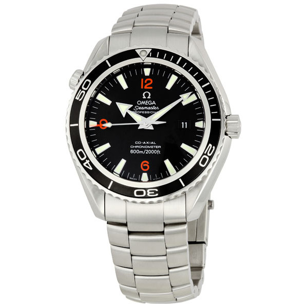 Omega Planet Ocean 2200.51 Dive Master Automatic Black Coated Steel Watch