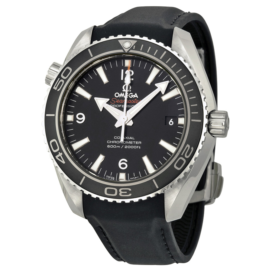Omega Seamaster Oceanic Pro 300m Steel Auto Black Face Dive Watch
