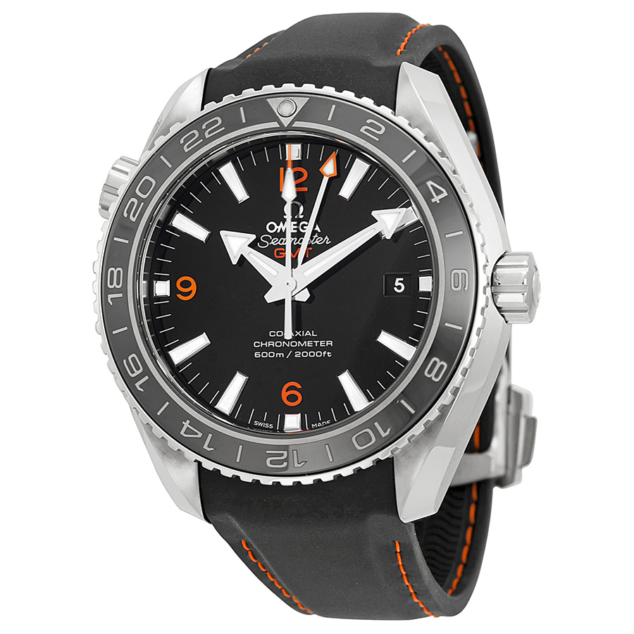 Omega Planet Ocean Diver 300m Swiss Clone Jet Black Face Automatic Steel Watch