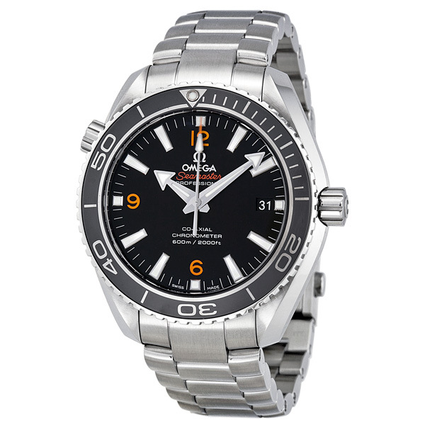 Omega Seamaster Ocean Planet Automatic Steel Black Ceramic Dive Watch