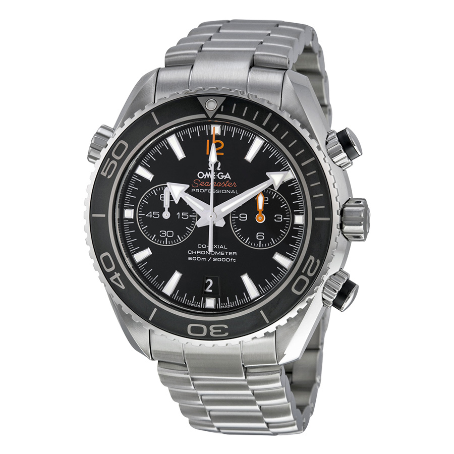 Omega Planet Ocean Black Ceramic Chronograph Dive Watch – Clone 23230465101003