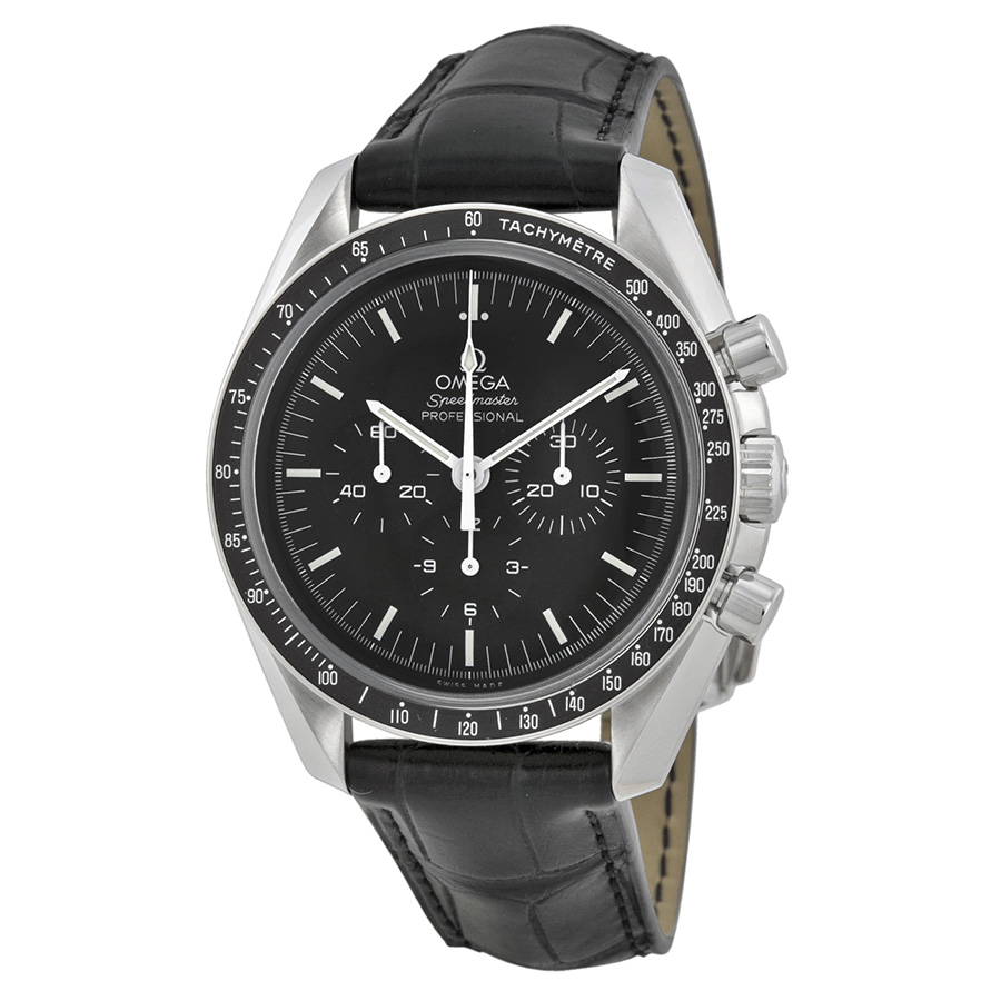 Omega Speedy Pro Automatic 42mm Black Coated Case Dive Watch