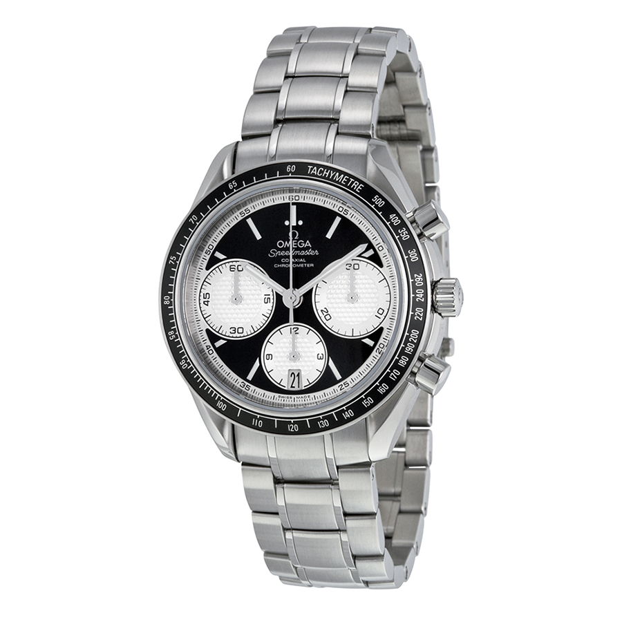 Omega Speedy Pro Chronograph 42mm Black & Silver Steel Replica Watch