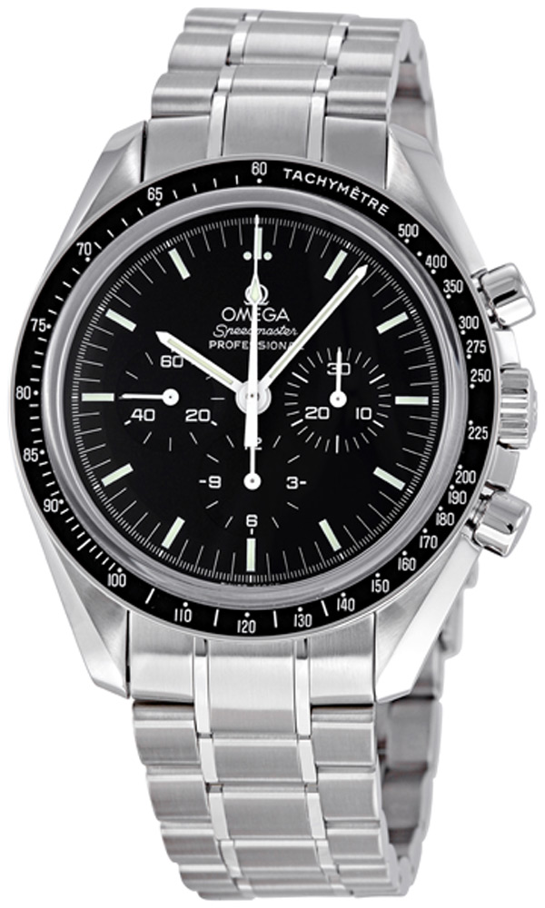 Omega Speedmaster Heritage Automatic Co-Axial Jet Black Face 35mm Watch