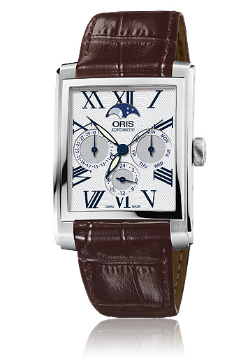 Oris 01 Diver Chrono Steel Case Black Dial Automatic Water Resistant Watch