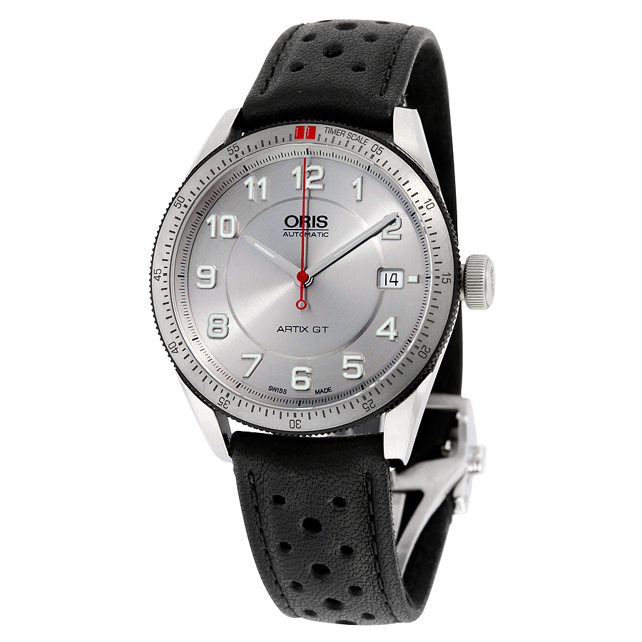 Oris 01 Collection Silver Automatic 41mm Dive Chrono Watch