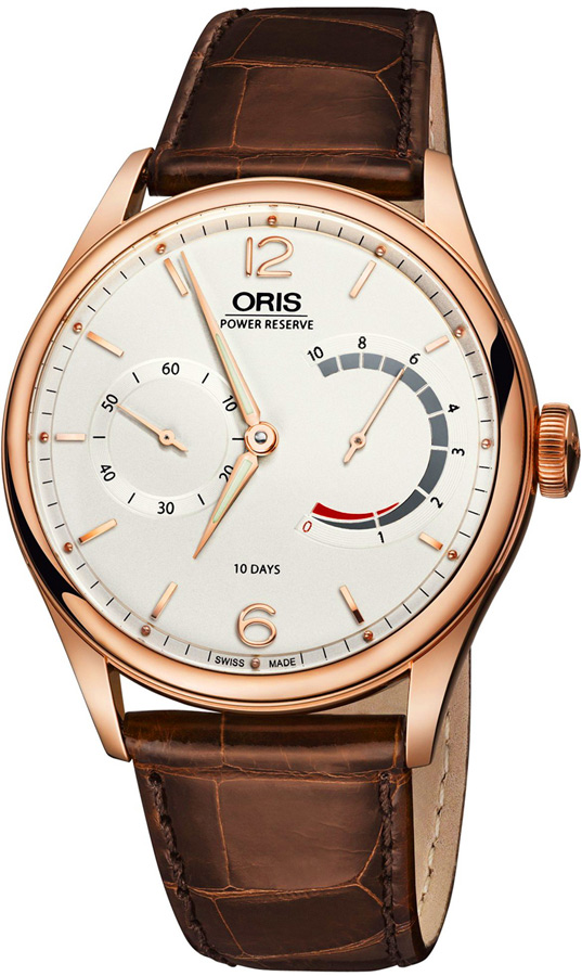 Oris 110-7700-6081LS Mens Luxury Chronograph Watch