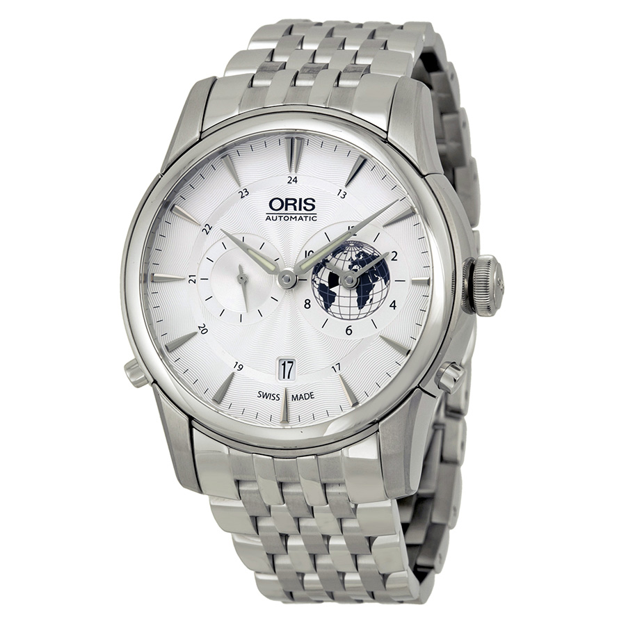 Oris 690 Automatic Men's Watch with Blue Dial and Stainless Steel Case