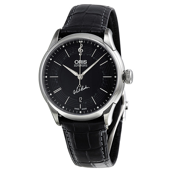 Oris Big Date 7591LS Automatic Men's Watch - Luxury Steel Case & Silver Dial