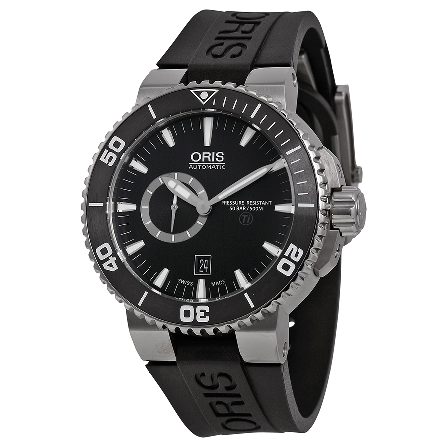 Oris Aquis Dive Master Titanium Automatic Black Face Reps Watch