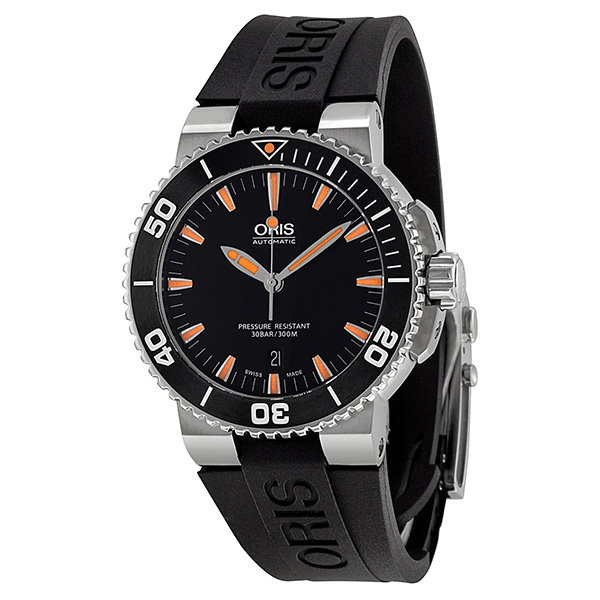 Oris Aquis Dive 41mm Stainless Steel Automatic Dark Blue Face Watch