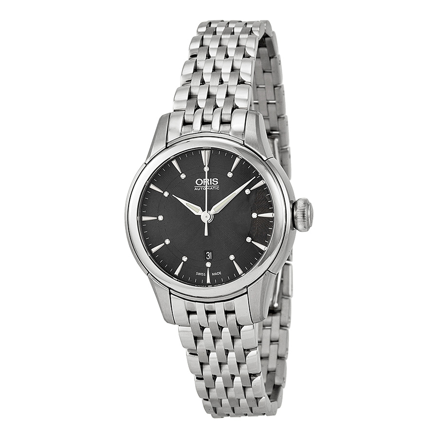 Oris Artelier 01 Automatic Timepiece, Stainless Steel Case, Black Index Hands, 40mm