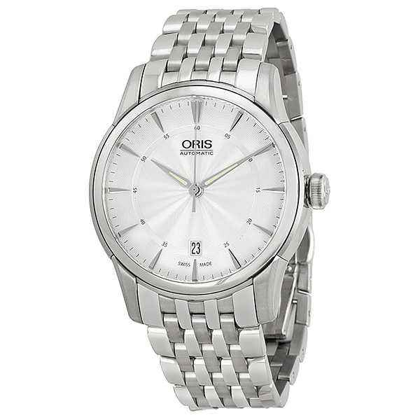 Oris Artelier 01 Automatic Men's Watch - 40mm Case - Elegant Silver Dial