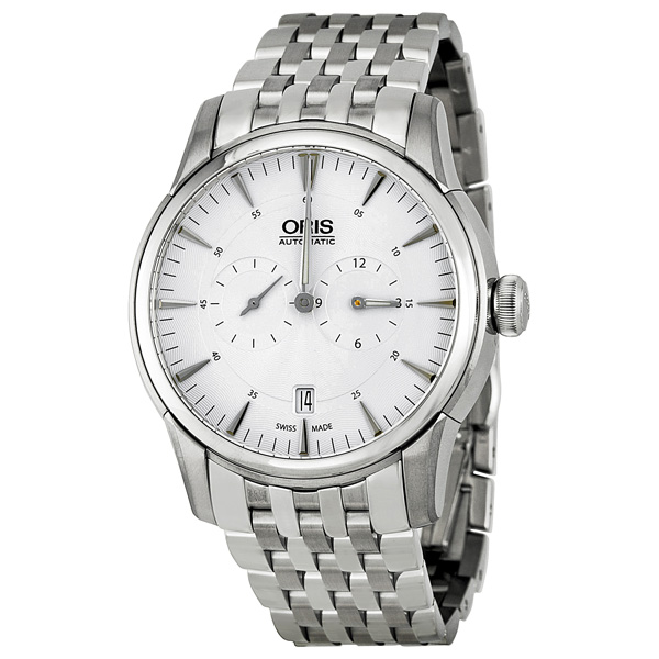 Oris Artelier Automatic Watch with Silver Dial and Steel Case